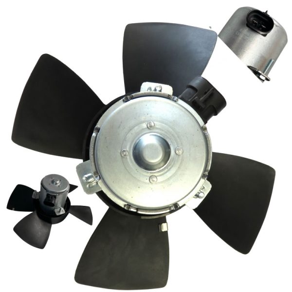 MOTOVENTILADOR CHEVROLET CORSA 1.4MOTOVENTILADOR CHEVROLET CORSA 1.4 96-02 4ASPAS Ø MOTOR76MM HORARIO P155W ASPIRA Ø HELICE275MM SIN AIRE